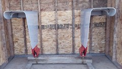 Complete 2 Light Flat Top Fender Kit Fits many International Tractor Models