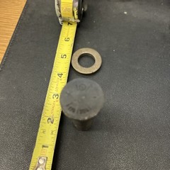 John Deere Bush Hog Blade Bolts 2.5 inches 3/8″ washer Heavy duty.