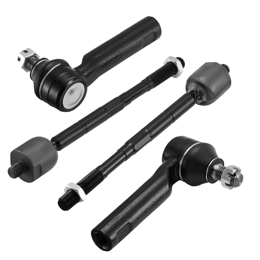 BDFHYK 4Pcs Front Inner & Outer Tie Rod Ends Kit Tacoma 05-15 EV800529 ES80895