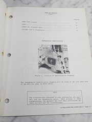 MACK TRUCKS TRL10760 TRL10780 MAXITORQUE TRANSMISSION SERVICE MANUAL 5 SPD 1982