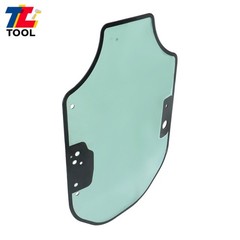 Cab Front Door Glass 345-6230 3456230 For Caterpillar 226D 232D 279D 297D