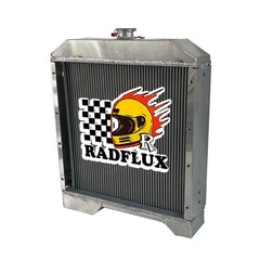 OEM#301877A2 Radiator Fit Case 1840 1845C Diesel Motor Skid Steer Loaders 2 Row