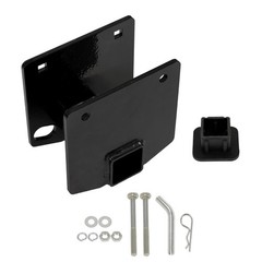 4×4 Square RV Rear Bumper Hitch Receiver 2 Inch Adapter 3500 LBS Capacity