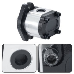 SAE A-2 Hydraulic Gear Pump 1-4GPM Flange 5/8 Inch Keyed Shaft CCW Cast Iron