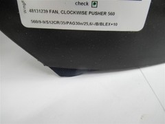 CNH 48131239, 560mm O.D. Fan, Clockwise Pusher