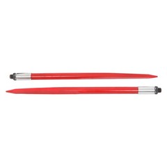 2pcs Hay Bale Spear 39″ 3000 lbs Capacity Spike Fork for Tractors Loaders New