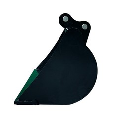 600mm Smooth Edge Bucket for 1-1.8T Mini Excavator, With Pin, Free Shipping USA