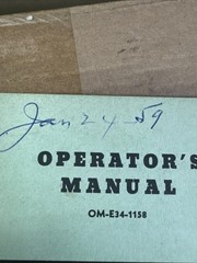 John Deere 894 Semi-integral Side Delivery Rake Operators Manual OM-E34-1158