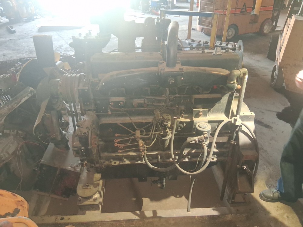 White Hercules D4800T Turbo Diesel Engine LOW HOURS 1270 Hrs Runs Excellent