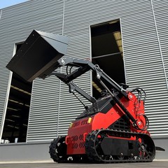 Mini Skid Steer Loader 24HP Gas EPA Rato Engine with Bucket Multiple Attachments