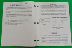 Yetter 2965-2966-2967 Trashmaster / Residue Manager Set-up & Parts Manual
