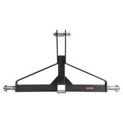 3 Point Trailer Hitch with 2 in Receiver, 3pt Quick Hitch Attachment for Categor