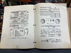 VTG 1946 CASE NO. 44 SPREADER PARTS CATALOG NO. B-458 tractor manure farm oem