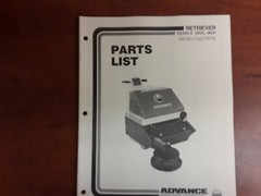 Advance Retriever Models 260G, 360P Parts List