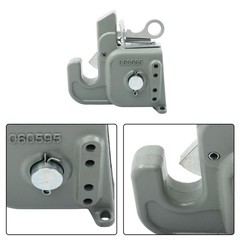 Gray Easy Change Quick Hitch w/Stabilizer Bar for Category 2 Tractors/Implement