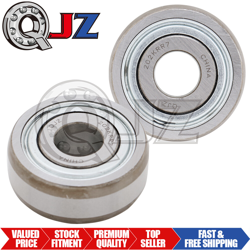 [2-Pack] 202KRR7 Agricultural – Farm Implement Bearing [0.5″ ID x 1.5″ OD]
