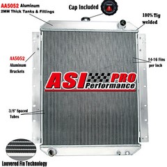 4-Row 70mm Radiator For Komatsu Excavator PC200-7 PC200LC-7 PC210-7 20Y-03-31111
