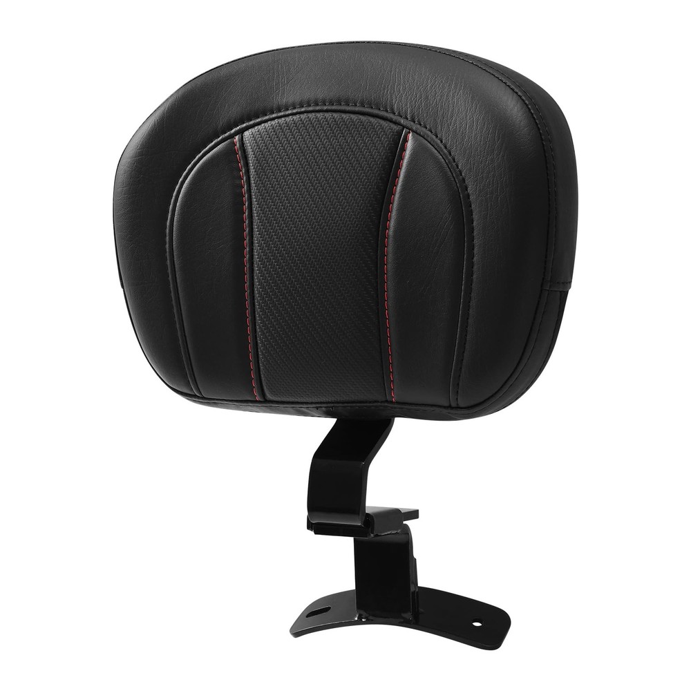Motorcycle Front Driver Rider Backrest Pad For Touring Models 2009-2023 Red