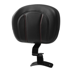 Motorcycle Front Driver Rider Backrest Pad For Touring Models 2009-2023 Red