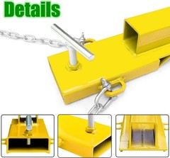 Forklift Trailer Hitch Attachment, 2 Inch Hitch Receiver Pallet Fork Trailer …