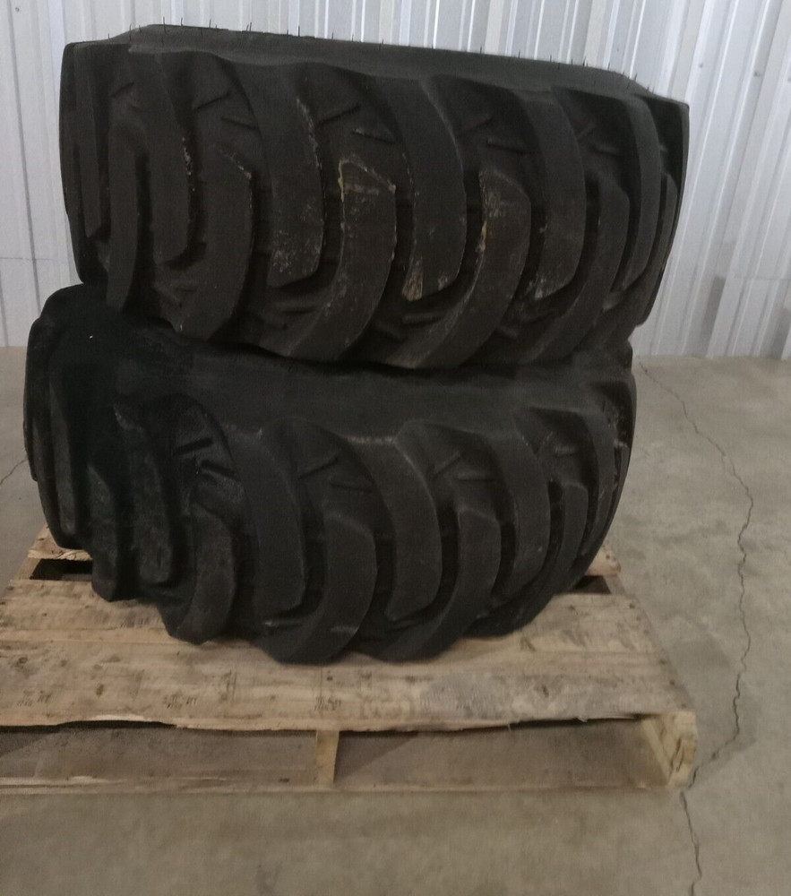 2 Galaxy R4 Rear Marathoner Tires 43 16 20 / 43-16 20 on 20″ John Deere Rims