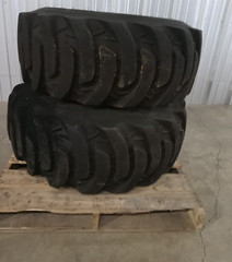 2 Galaxy R4 Rear Marathoner Tires 43 16 20 / 43-16 20 on 20″ John Deere Rims