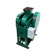 OPEN BOX!Electric Double Roller Crusher Rock Stone Ore Crushing Machine 220V 2HP