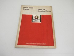 Detroit Diesel Series 53 Engines Operator’s Manual 6SE337
