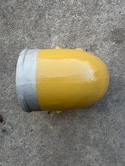 Caterpillar 217-8946 107mm Outer Diameter Air Line Elbow 735B 740B C-15