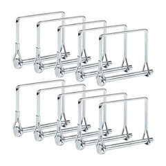 10 Pack Trailer Coupler Pin 5/16×3-1/2in Towing Hitch Pin Hea Size: 5/16×3-3/8