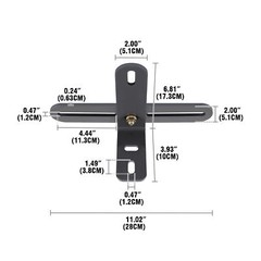 Monitor Mounting Bracket Kit Fit For John Deere Tractor Round Baler Monitor