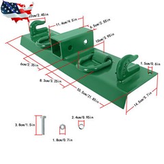 Hooks & D Rings & 2″ Receiver Bolt on Grab 1025R For John Deere Compact Tractor
