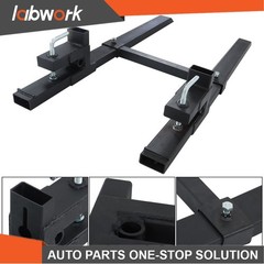 Labwork 60″ 4000lbs Pallet Forks Clamp on Tractor Forks Adjustable Bucket Forks