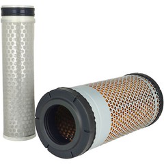 For Kubota Outer Inner Air Filter Kit RD158-42270 RD158-42280 Wheel Loader