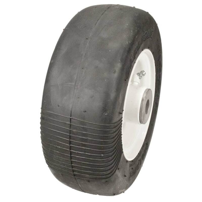 Solid Wheel Assembly 8×3.00-4 Flat Proof for Walker Mowers & More
