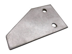 AGCO 71122802 or KONDEX 612-173 Half Sickle Knife Section, Non-Serrated