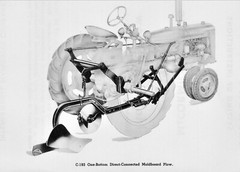 IH International McCormick Farmall C Super C-193 1 Bottom Moldboard Plow Manual
