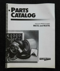 NORTHERN LIGHTS M673L NL673L DIESEL GENERATOR LUGGER PART MANUAL CATALOG MINTY
