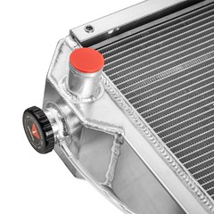 For Case Backhoe 570 580L 580SSL,590SL 4300&P85 234876A1,234876A2 4 Row Radiator
