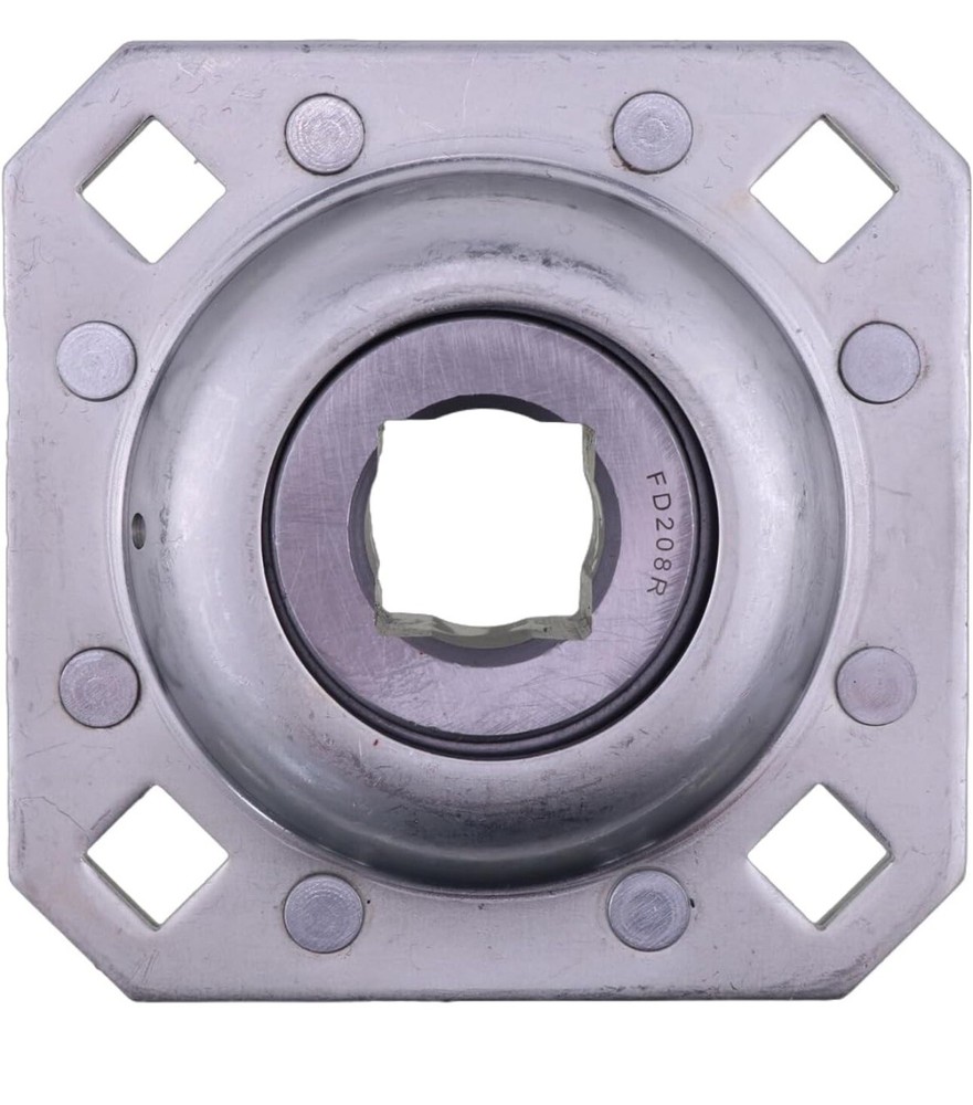 FD208R1-1/8 ST208-1-1/8N Harrow Flange Disc Bearing Unit 1-1/8″ Square Bore