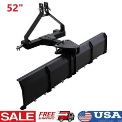 3 Point Rear Grading Blade Heavy Duty Steel Scraper for Tractor Cat-0 & Cat-1