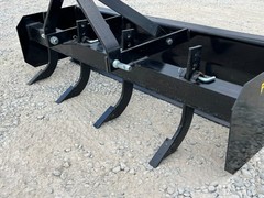 PROWORKS 60″ Box Blade 3 Point Hitch Tractor Scraper Grader 5ft USA 4 Ripper
