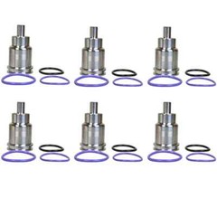 6x Fuel Injector Sleeve Cup for Volvo D11 & D16 & Mack MP8 & MP10
