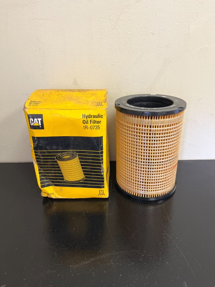 CAT Hydraulic Oil Filter 1R-0735 (MSRP) $44.84 – New, Old Stock