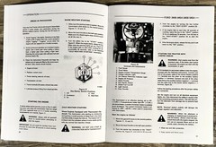 Ford 340B 445A 540B 545A Tractor Loader Backhoe Owners Operators Manual Book