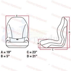 NEW CAMO Camouflage UNIVERSAL FIT SEAT for BOBCAT SKID STEER LOADERS & EXCAVATOR