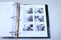 Case 1840 Uni-Loader Skid Steer Service Repair Manual Technical Shop Book Binder