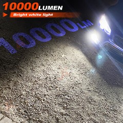 2 Super Bright LED Headlight bulbs for 2008-2015 Can-Am Renegade 500 ATV: USA