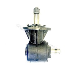Replacement Gearbox for Skid Steer Rotary Cutter 1:1.93 Ratio Smooth Input Shaft