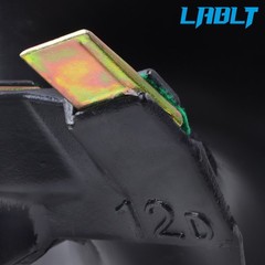 LABLT 12 inch x 48 inch Fab Auger Bit 2 – inch Hex Collar Skid Steer Attachment